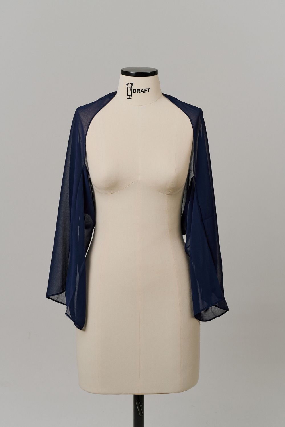 Echarpe Casaco Azul Marinho