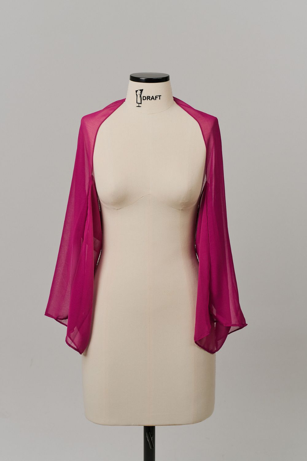 Echarpe Casaco Fúcsia