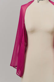 Echarpe Casaco Fúcsia