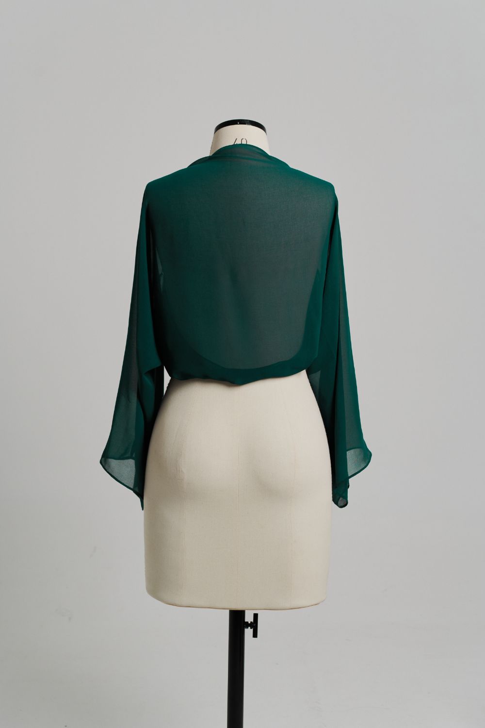 Echarpe Casaco Petróleo