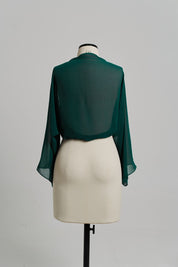 Echarpe Casaco Petróleo